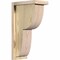 Ekena Millwork Crestline Rough Sawn Corbel w/Backplate, Douglas Fir, 6"W x 10"D x 18"H COR06X10X18CRE01RDF - alternate 1